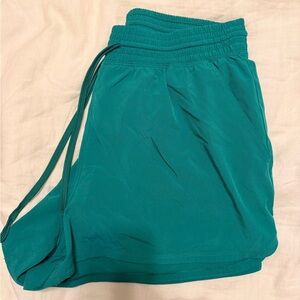 Vibrant Teal Women's Athletic Shorts